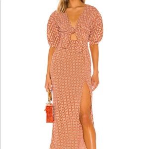 House of Harlow Revolve Vincenzo Maxi Dress